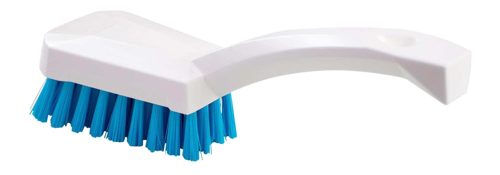 Szczotka w kształcie trapezu, z rączką, 26 cm, biały - Cavalo